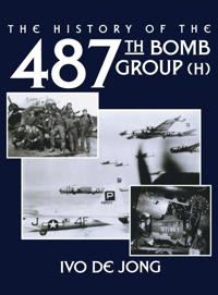 Kirjan kansi "The History of the 487th Bomb Group (H)"