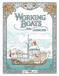 Working Boats Coloring Book (Coloring Books for Kids Ages 8-12)
