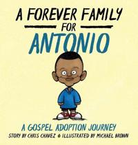 Bokomslag för "A Forever Family for Antonio"