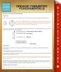 Organic Chemistry Fundamentals