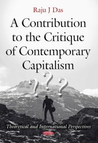 Bokomslag för "Contribution to the Critique of Contemporary Capitalism"