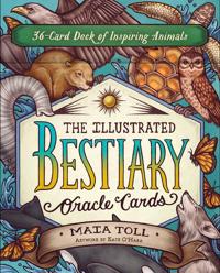 The Illustrated Bestiary Oracle Cards: 36-Card Deck of Inspiring Animals
