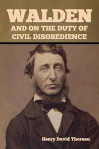 Kirjan kansi "Walden, and on the Duty of Civil Disobedience"