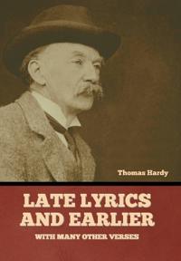 Bokomslag for "Late Lyrics and Earlier, With Many Other Verses"