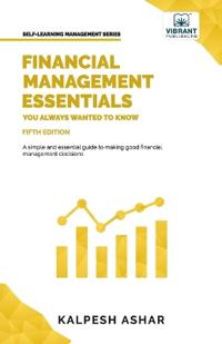 Kirjan kansi "Financial Management Essentials You Always Wanted To Know"