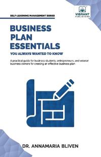 Bokomslag för "Business Plan Essentials You Always Wanted To Know"