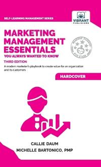 Kirjan kansi "Marketing Management Essentials You Always Wanted To Know"