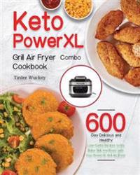 Bokomslag för "Keto PowerXL Grill Air Fryer Combo Cookbook"