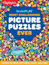 Brainplay Most Challenging Picture Puzzles Ever: Hidden Pictures, Matching, Mazes, and More!