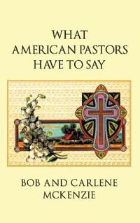 Bokomslag for "What American Pastors Have to Say"