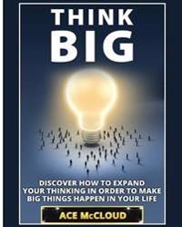 Kirjan kansi "Think Big"