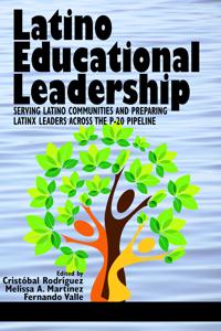 Kirjan kansi "Latino Educational Leadership"