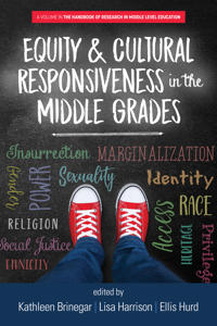Bokomslag for "Equity & Cultural Responsiveness in the Middle Grades"