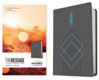 Message Deluxe Gift Bible, Charcoal