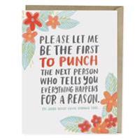 Em & Friends Everything Happens Empathy Card
