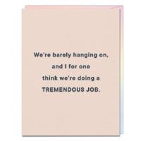 6-Pack Em & Friends Tremendous Job Greeting Cards
