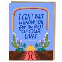 6-Pack Em & Friends Can't Wait to Know You Card