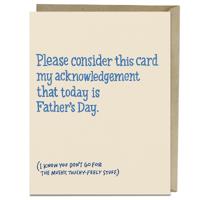 6-Pack Em & Friends Father’s Day Acknowledgment Card