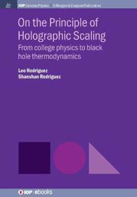 Bokomslag för "On The Principle of Holographic Scaling"