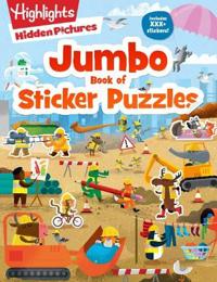 Jumbo Book of Sticker Puzzles: Ultimate Sticker Puzzle Fun with Over 800 Stickers & 100 Activities, Including Mazes, Hidden Pictures Scenes & Logic Pu