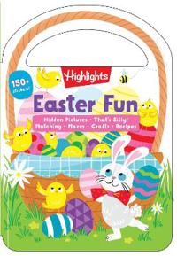 Easter Fun: Easter Basket Stuffer Gift for Kids 3-6, Jam-Packed Easter Fun in 48 Pages Featuring Puzzles, Games, Recipes and More Egg-Cellent Activiti