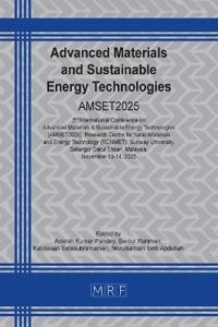 Advanced Materials and Sustainable Energy Technologies