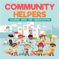 Community Helpers Coloring Book for Kindergarten