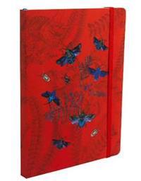 Art of Nature: Flight of Beetles Notebook with Elastic Band