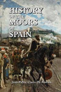 Kirjan kansi "History of the Moors of Spain"
