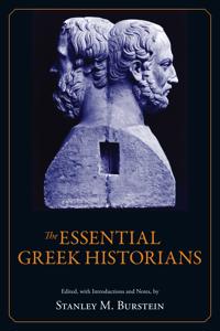 Kirjan kansi "The Essential Greek Historians"
