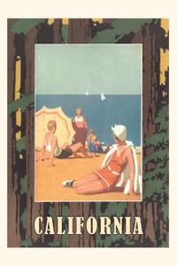 Bokomslag för "Vintage Journal California Travel Poster"