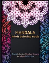 MANDALA Adult Coloring Book