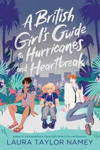 Kirjan kansi "A British Girl's Guide to Hurricanes and Heartbreak"