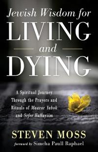 Kirjan kansi "Jewish Wisdom for Living and Dying"