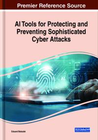 Kirjan kansi "AI Tools for Protecting and Preventing Sophisticated Cyber Attacks"