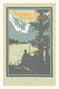 Vintage Journal Summer in the Rockies, Mountie and Pine