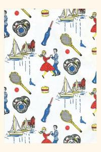 Vintage Journal Fifties Teenager Wallpaper