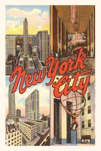 Vintage Journal Views of New York City