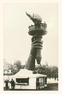 Vintage Journal Statue of Liberty Torch, New York