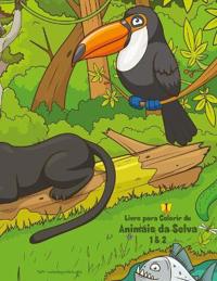 Livro para Colorir de Animais da Selva 1 & 2