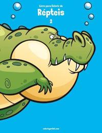Livro para Colorir de Répteis 2