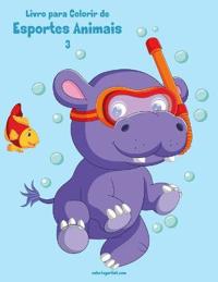 Livro para Colorir de Esportes Animais 3