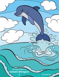 Livro para Colorir de Animais Selvagens 2