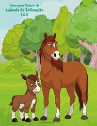 Livro para Colorir de Animais de Estimação 1 & 2