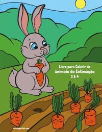 Livro para Colorir de Animais de Estimação 3 & 4