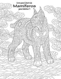 Livro para Colorir de Mamíferos para Adultos 1