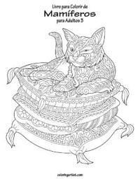 Livro para Colorir de Mamíferos para Adultos 3