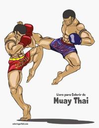 Livro para Colorir de Muay Thai