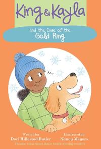 Kirjan kansi "King & Kayla and the Case of the Gold Ring"