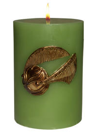 Harry Potter Golden Snitch Sculpted Insignia Candle